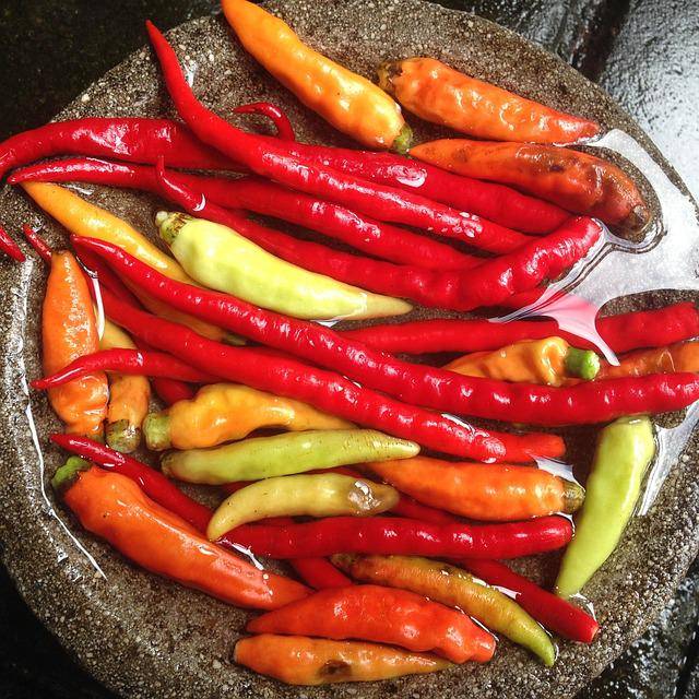 Ilustrasi aneka cabe, bahan penting menu pedesan. Pixabay