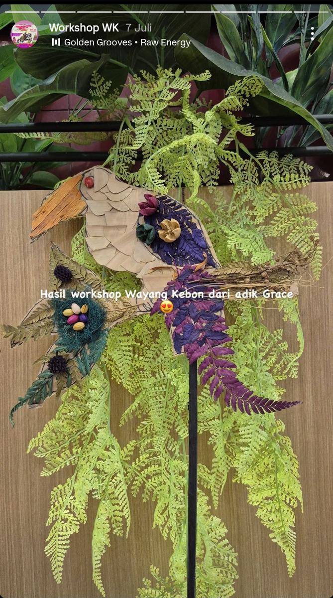 Potret kegiatan Wayang Kebon (instagram.com/wayang.kebon)