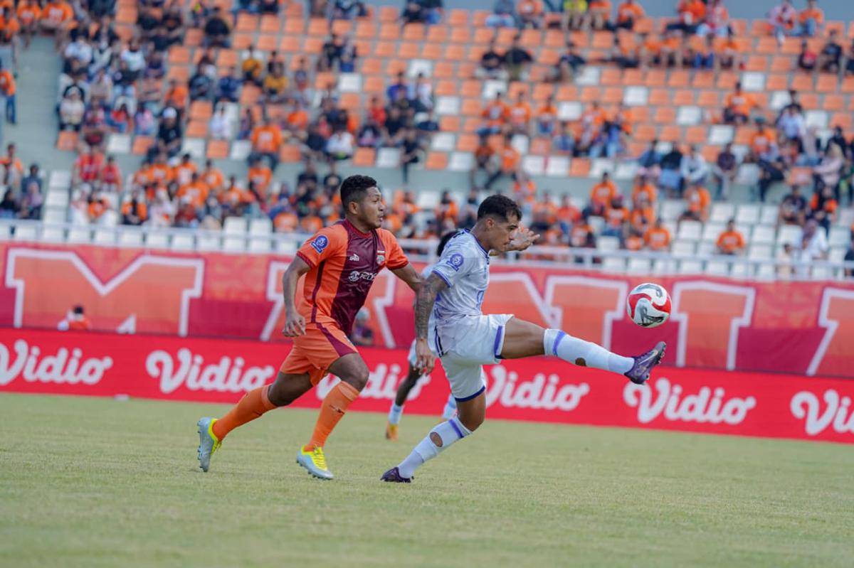 Pertandingan Borneo FC vs Persijap. (Ari Haryono/Dok Persijap).