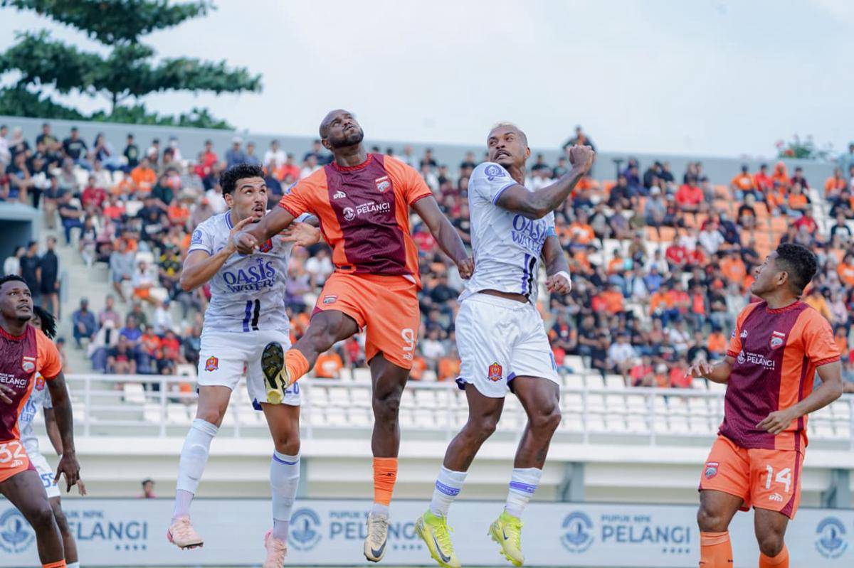 Pertandingan Borneo FC vs Persijap. (Ari Haryono/Dok Persijap). 