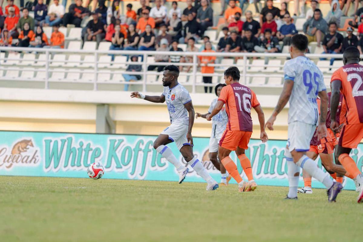 Pertandingan Borneo FC vs Persijap. (Ari Haryono/Dok Persijap).