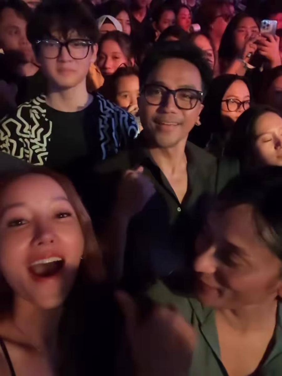 Lucinta Luna ketemu dengan Black Eyed Peas (instagram.com/lucintaluna_manjalita)