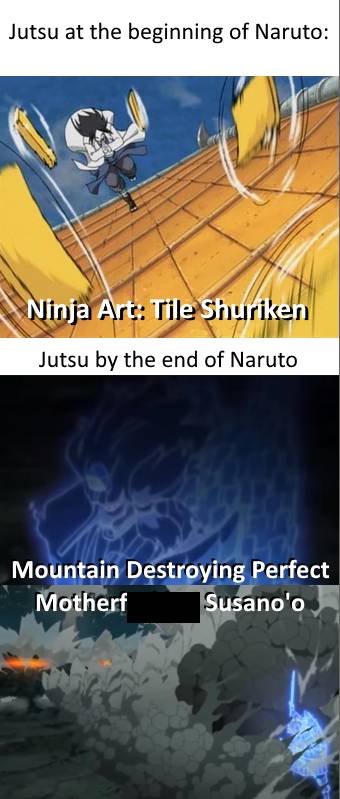 meme syuriken dalam anime Naruto