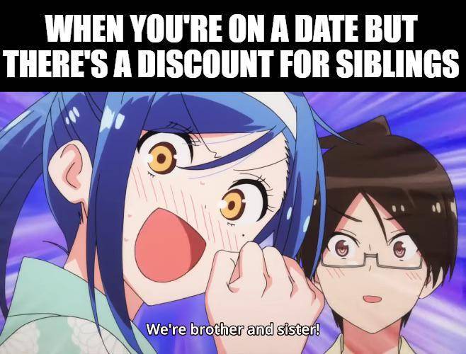 meme anime tentang diskon