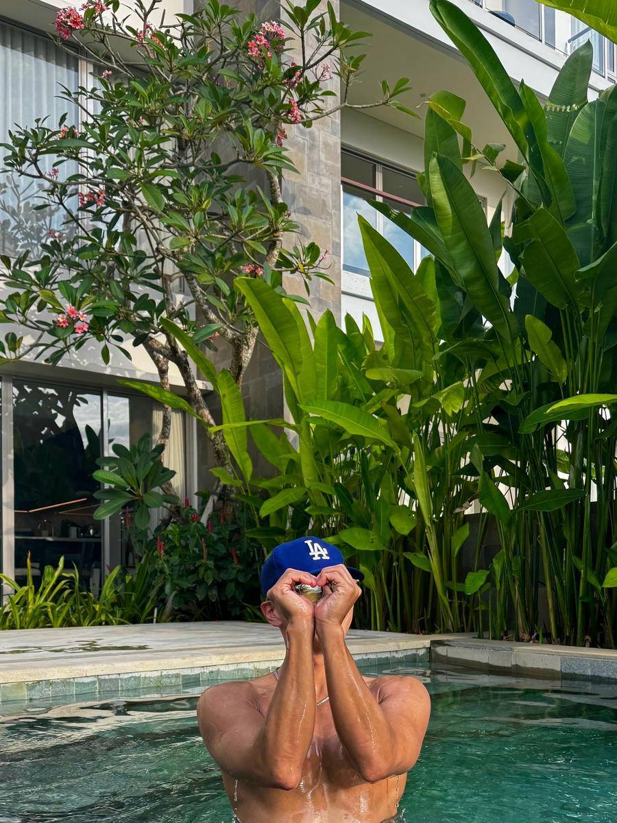Jun.K 2PM liburan di Bali (instagram.com/jun2dakay)
