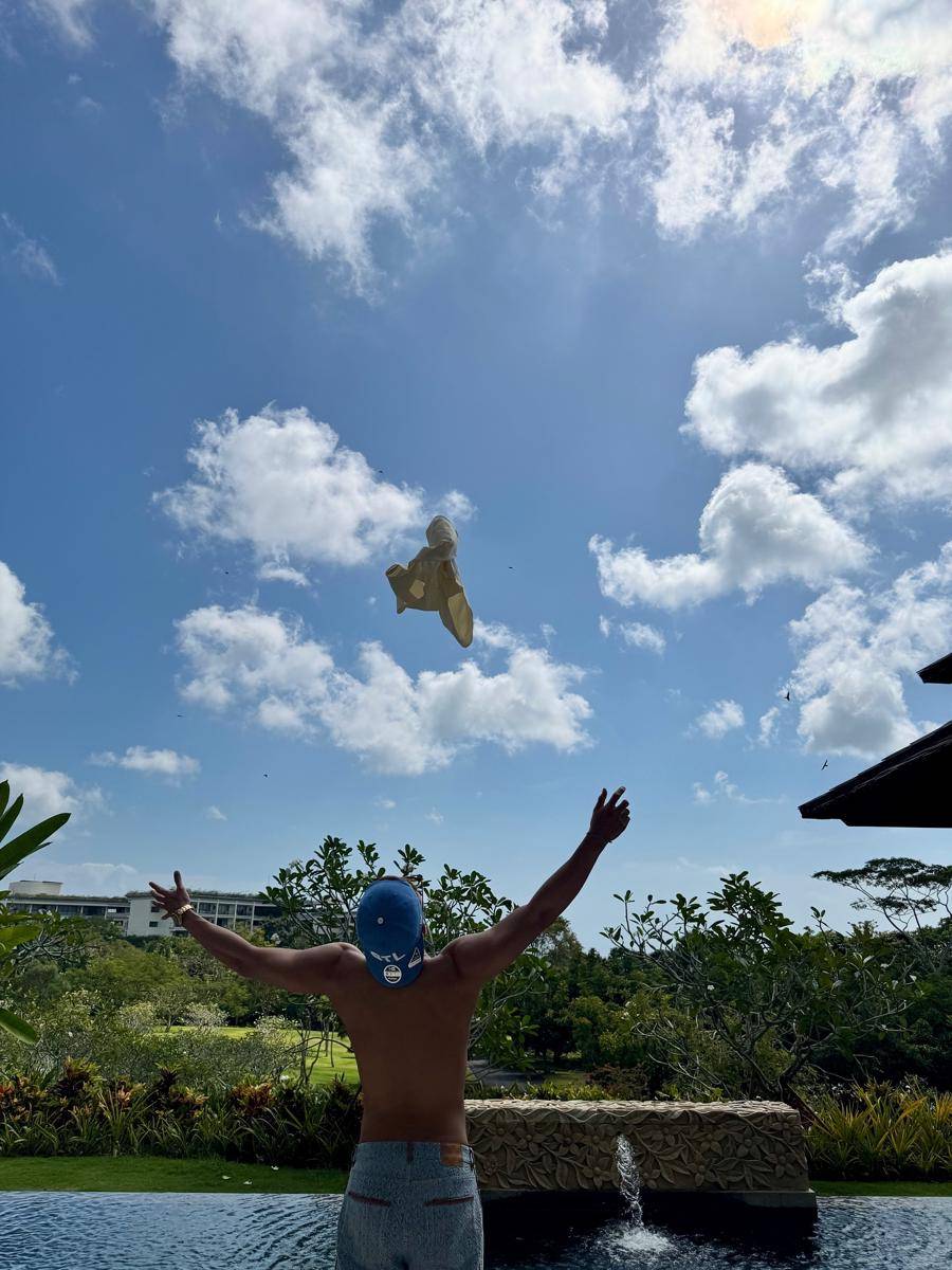 Jun.K 2PM liburan di Bali (instagram.com/jun2dakay)