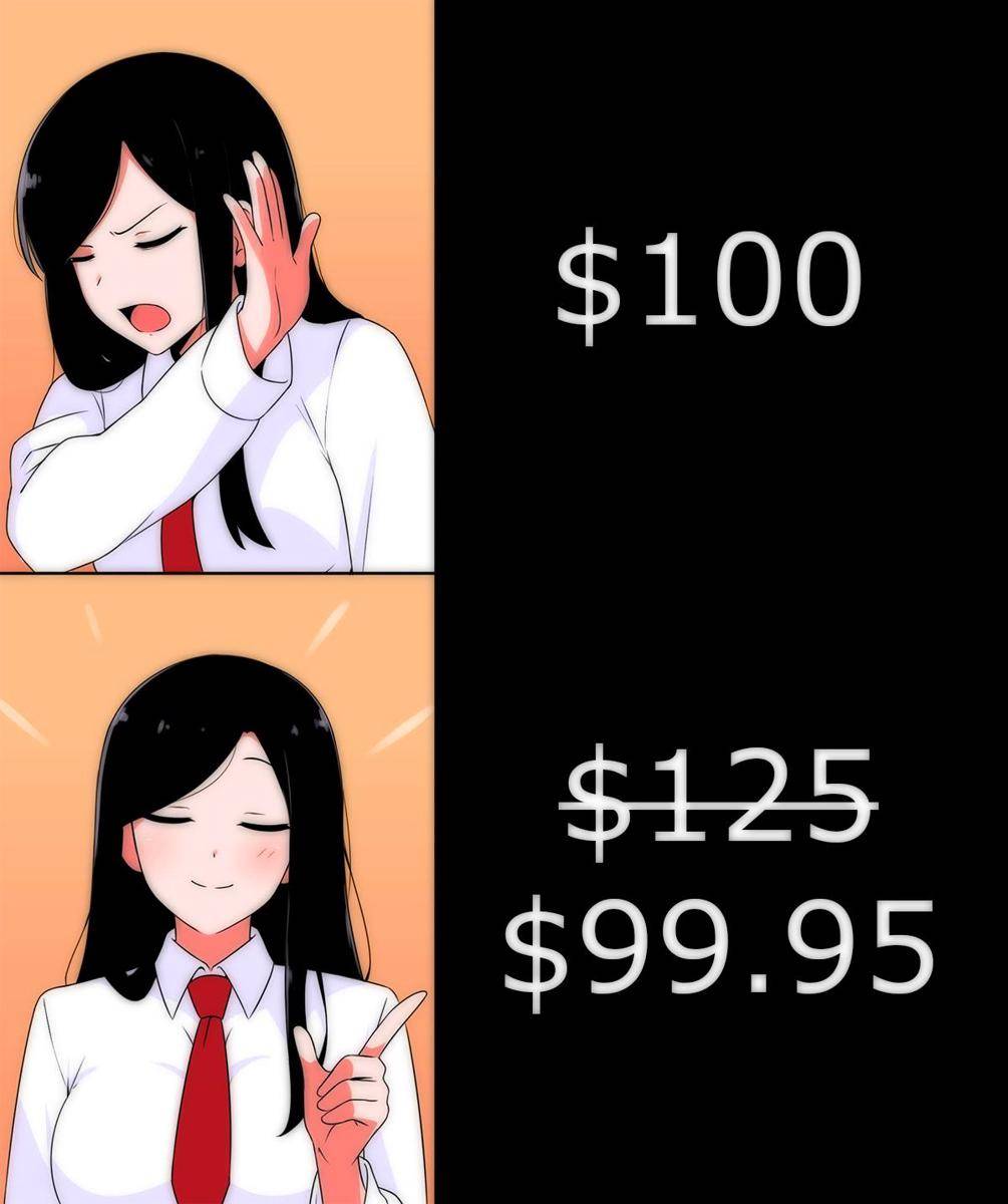 meme anime tentang diskon