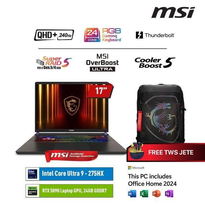 MSI Vector 17HX AI A2XWJG