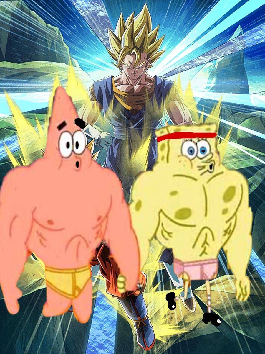 meme duo dalam SpongeBob SquarePants