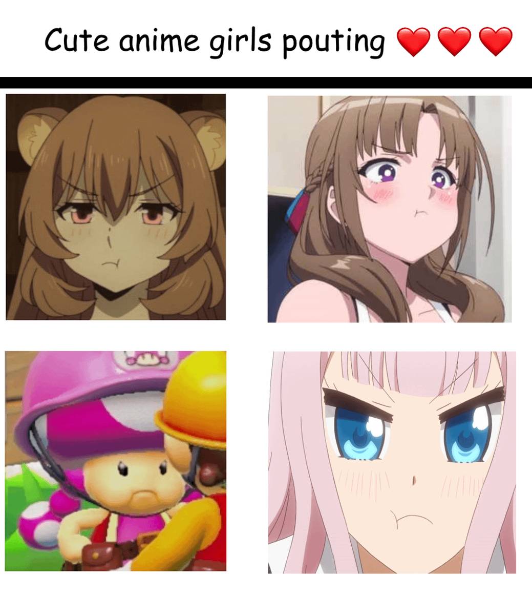 meme anime cewek marah-marah