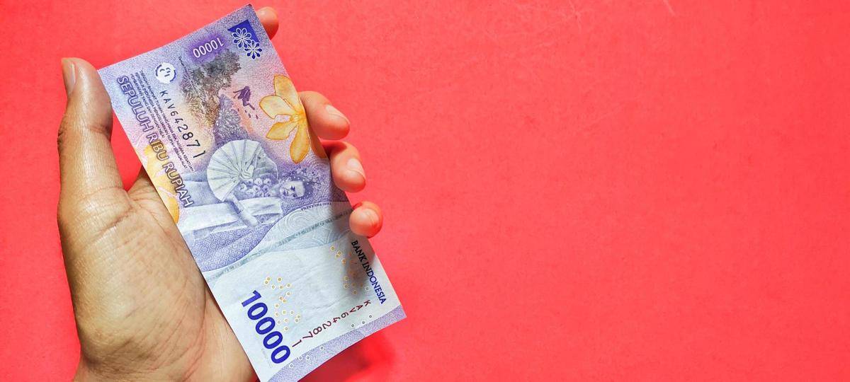 ilustrasi uang Rp10 ribu