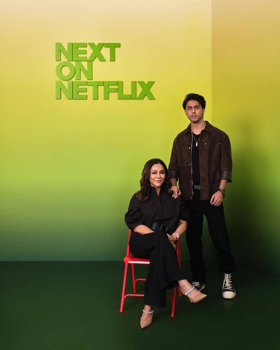 potret Gauri Khan dan Aryan Khan