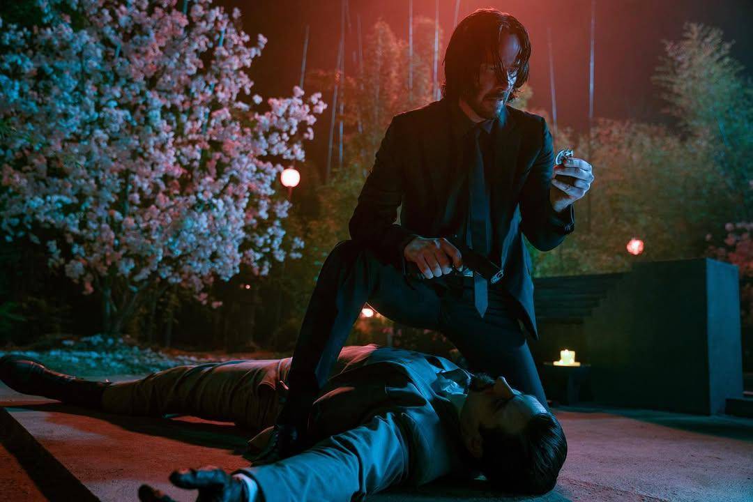 ilustrasi fashion John Wick (instagram.com/johnwickmovie) 