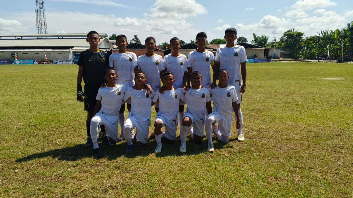 Tim Bhayangkara Presisi Lampung FC U-15 di Piala Soeratin. (IDN Times/istimewa)