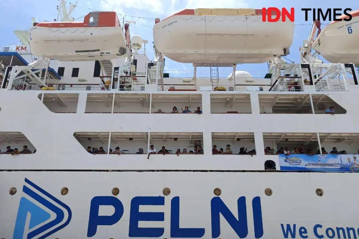 Pelni Balikpapan memprediksi jumlah pengguna armada Pelni pada periode Lebaran tahun ini mencapai 61 ribu penumpang . (IDN Times/Erik Alfian)