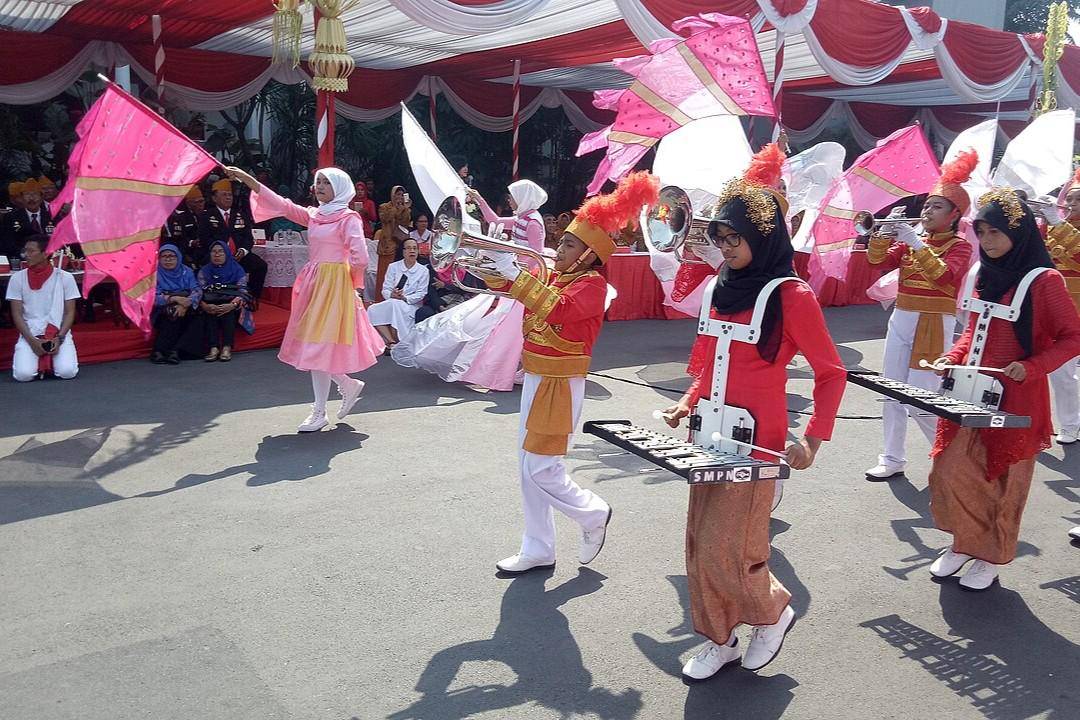 potret karnaval budaya Kemerdekaan Republik Indonesia