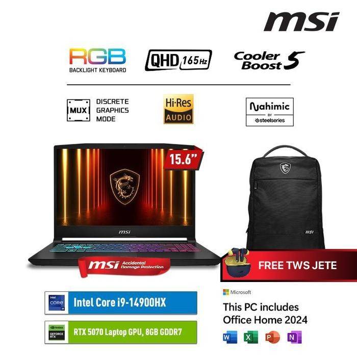 MSI Katana 15 HX B14WGK