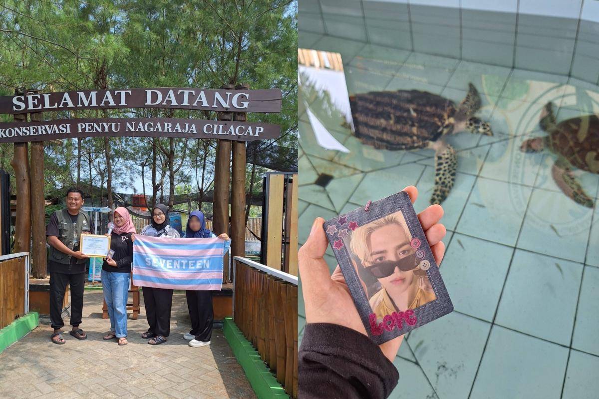 potret event birthday S.Coups SEVENTEEN ke-30 di Cilacap