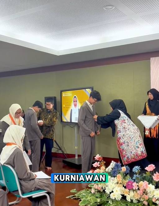 anak Hengky Kurniawan dapat penghargaan di bidang matematika