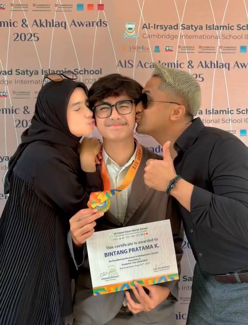 anak Hengky Kurniawan dapat penghargaan di bidang matematika