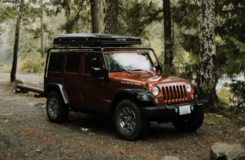 illustrasi mobil dengan roof rack (unsplash.com/Blake Carpenter)