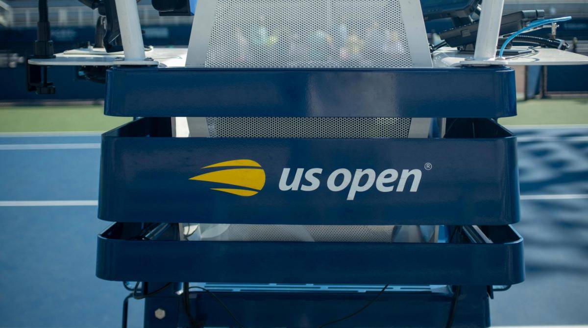 potret logo turnamen tenis US Open