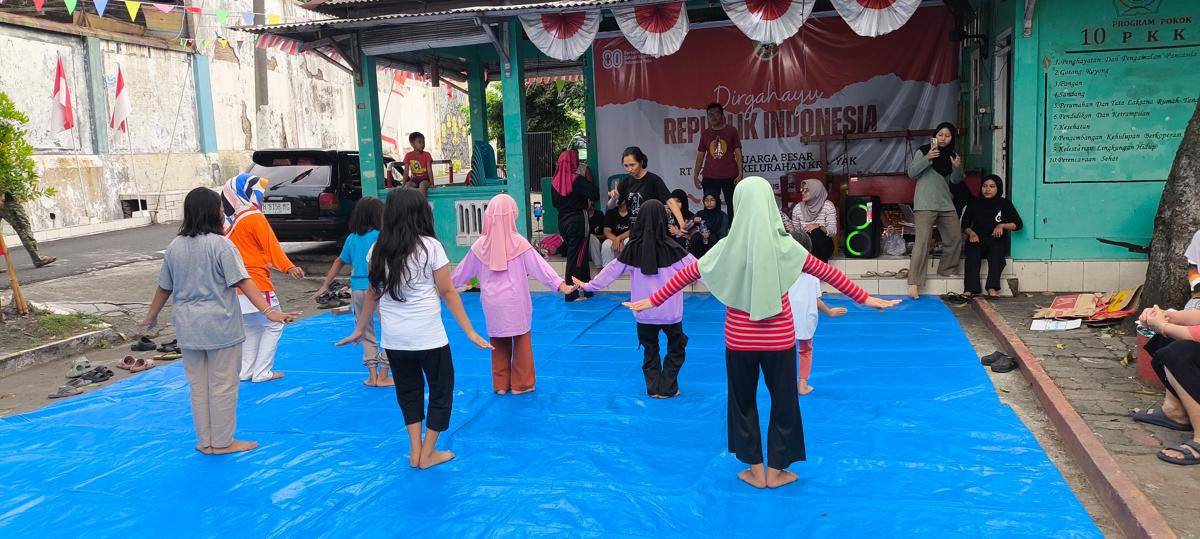 sanggar tari, menari