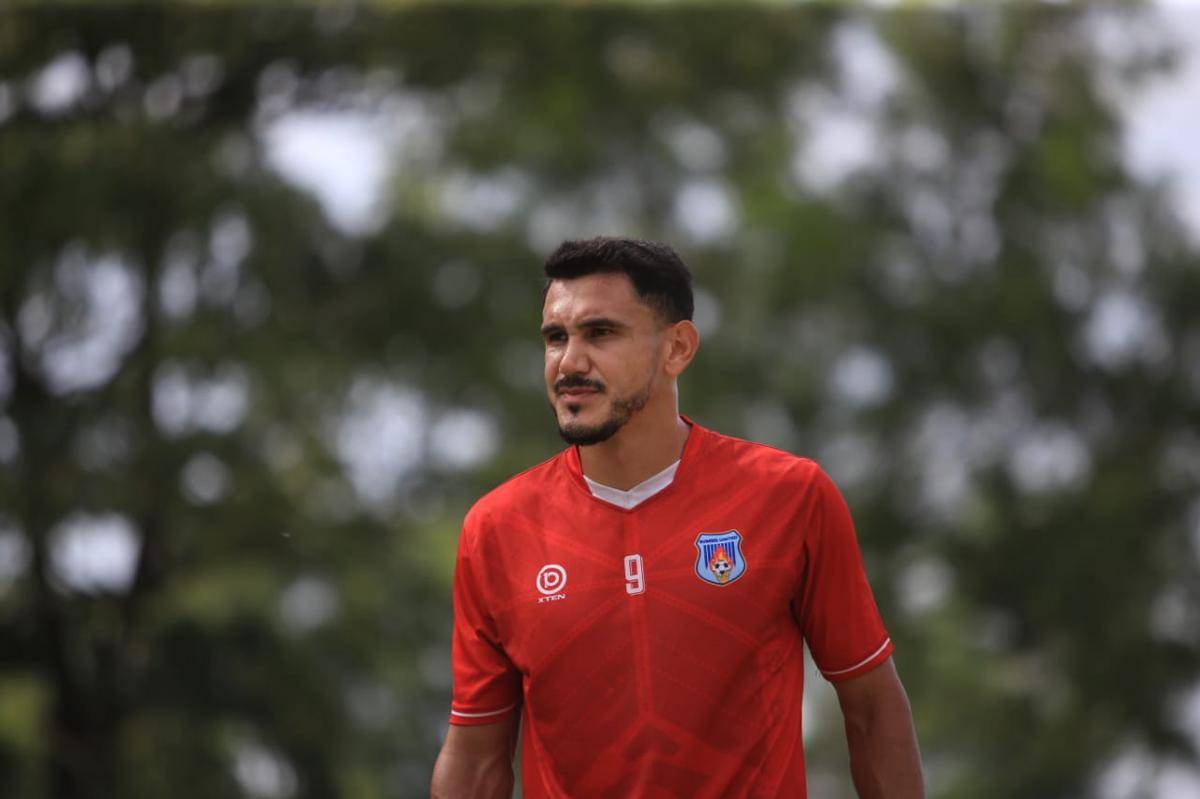 Penyerang Sumsel United Juninho Cabral (Dok. Sumsel United)