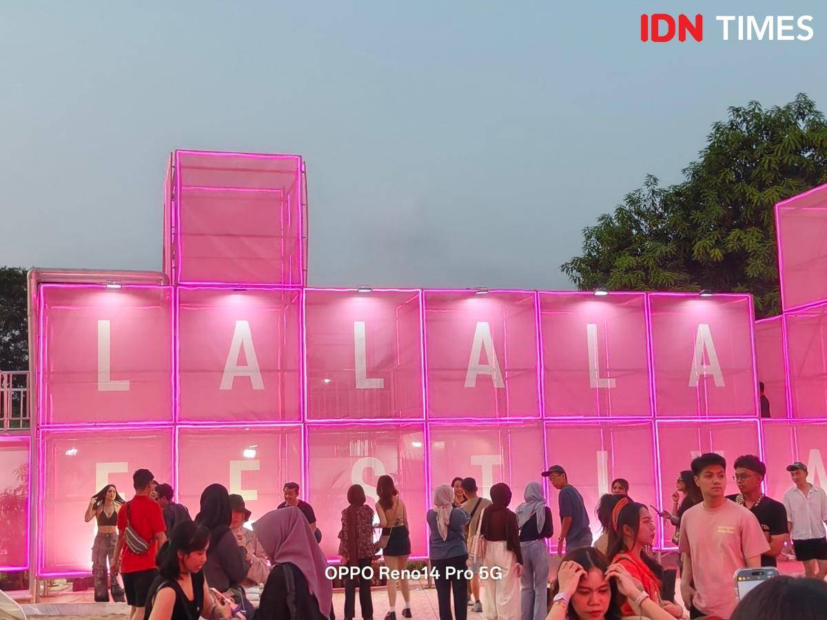 LaLaLa Festival 2025 x OPPO (IDN Times/Fatkhur Rozi)