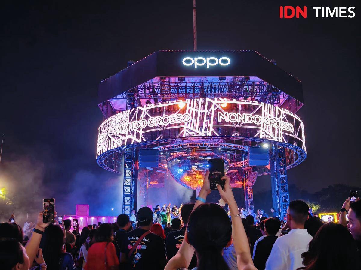 LaLaLa Festival 2025 x OPPO (IDN Times/Fatkhur Rozi)