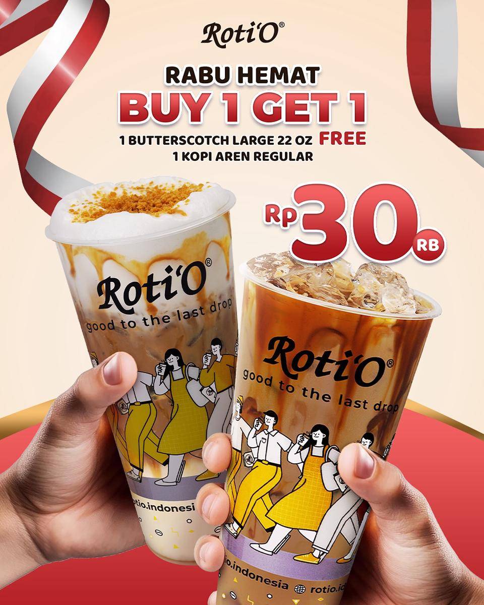 Promo Roti'O Agustus 2025