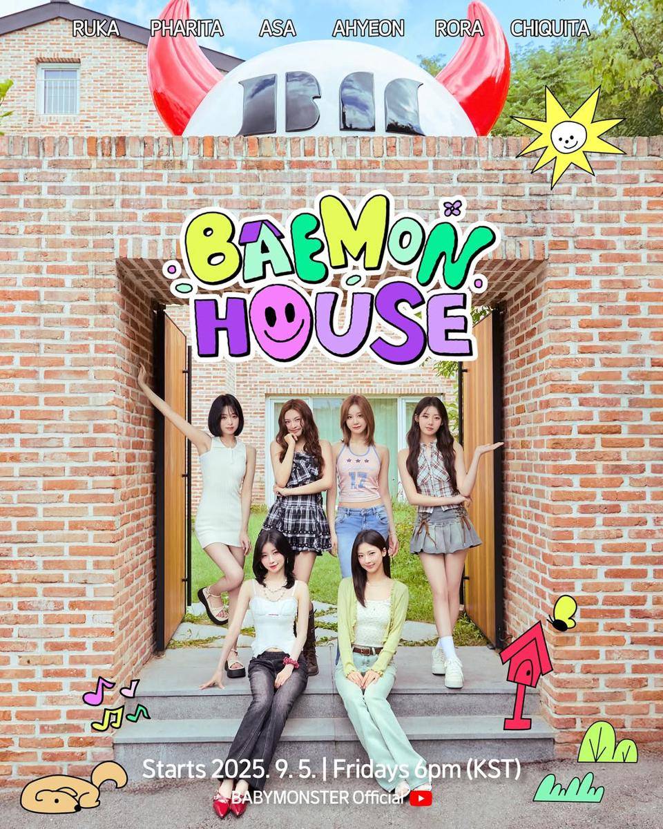 BABYMONSTER bakal tampil di BAEMON HOUSE