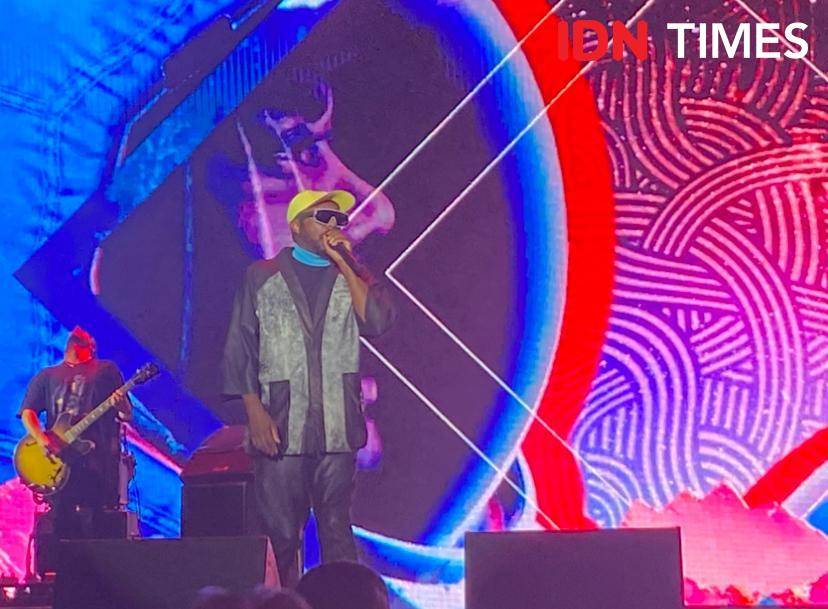 potret Black Eyed Peas di LaLaLa Festival 2025