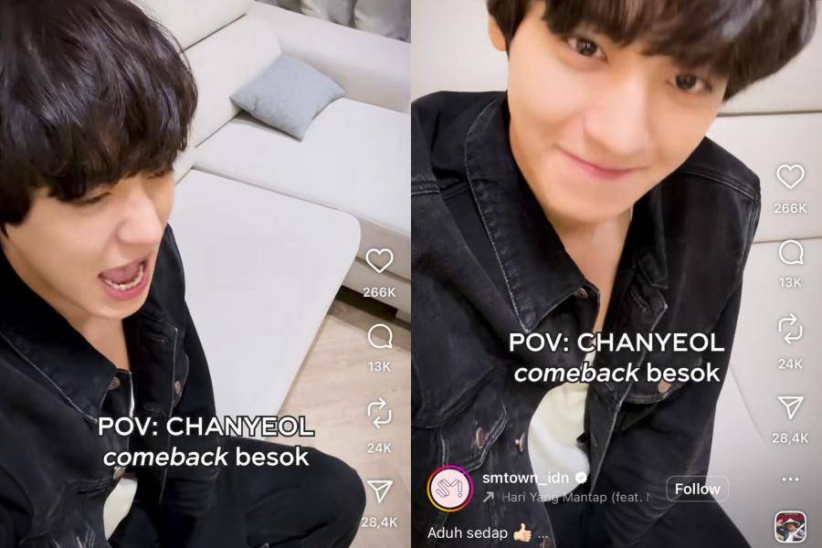 Chanyeol EXO (instagram.com/smtown_idn)