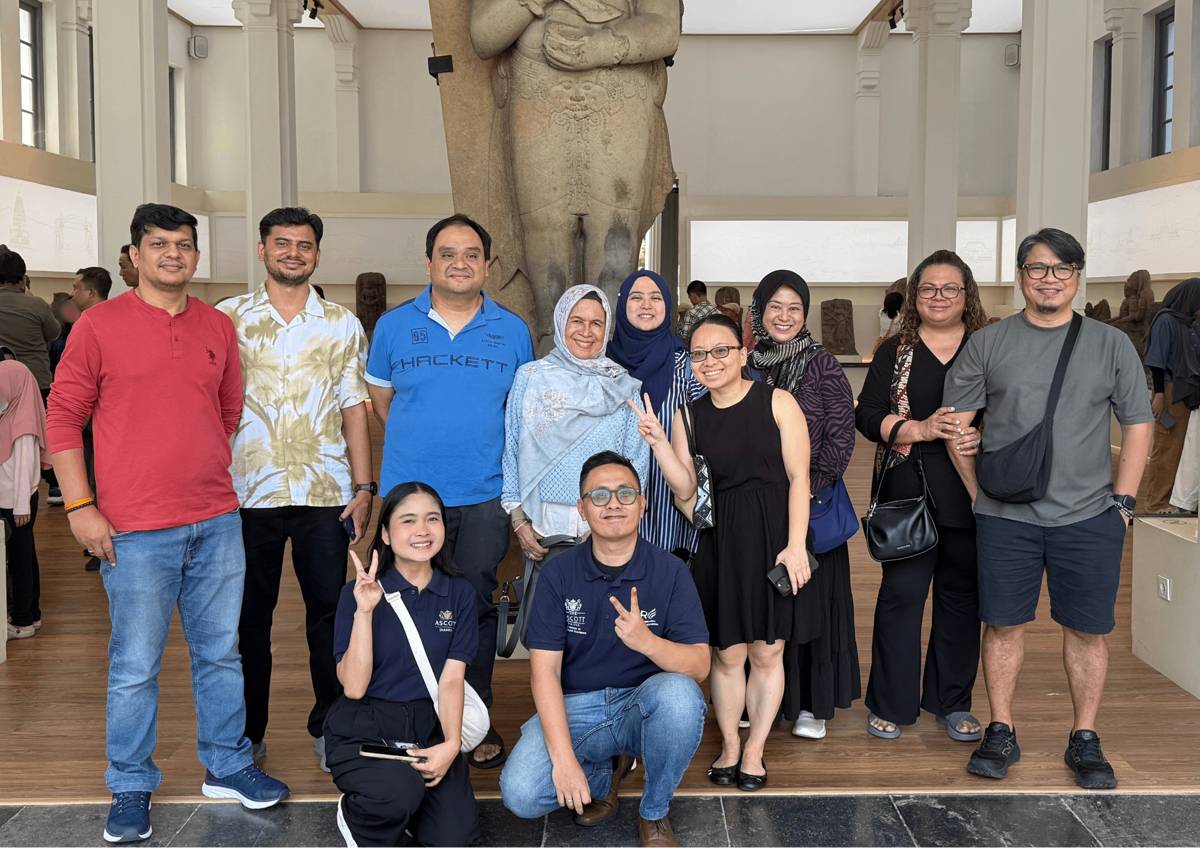 Potret peserta Ascott Soirée Museum Nasional, Jakarta Pusat
