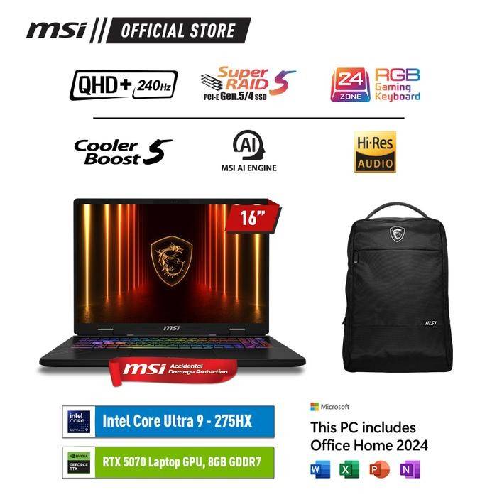 MSI Crosshair 16 HX AI D2XWGKG