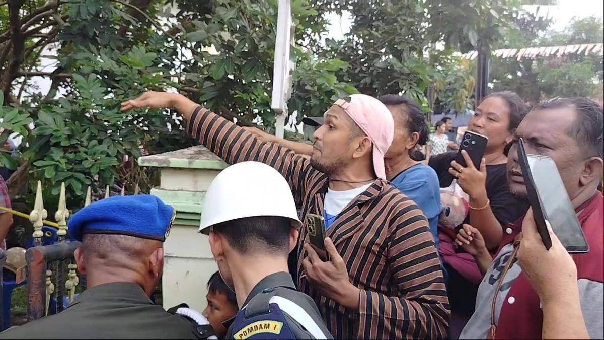 Abang ipar korban kesal dengan Serma TD saat rekonstruksi (dok.IDN Times)