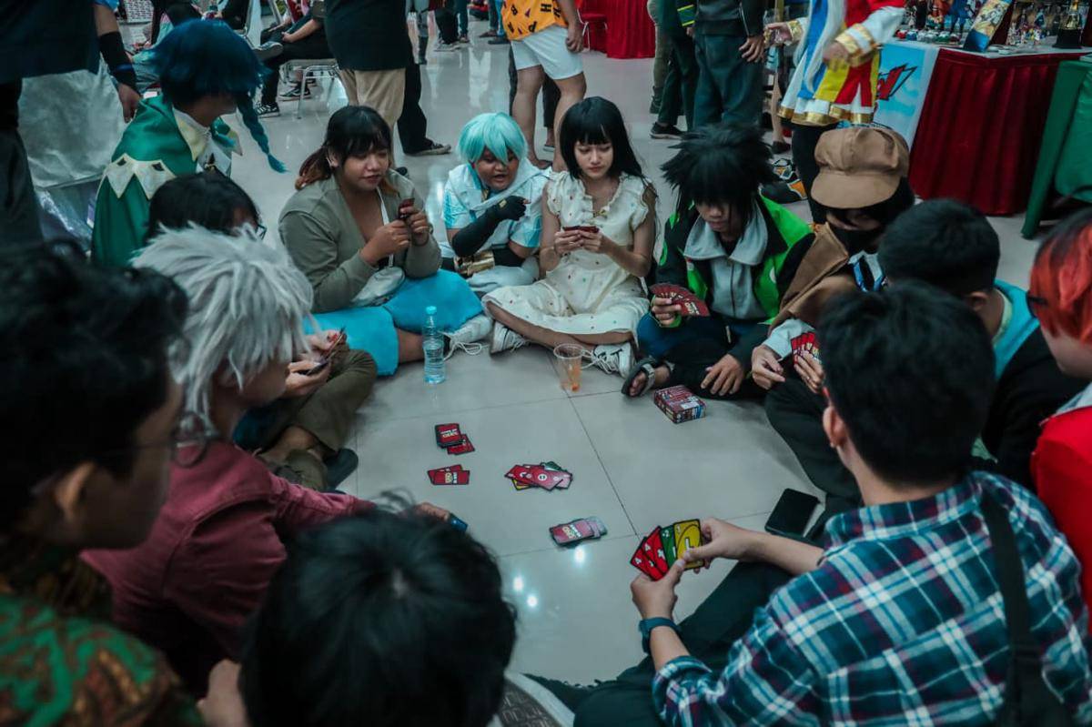 Suasana acara pop culture Japan Circle Hobbies (JCH) 2024 yang berlangsung pada 25 Agustus 2025. (Ari Putra Anugrah for IDN Times)