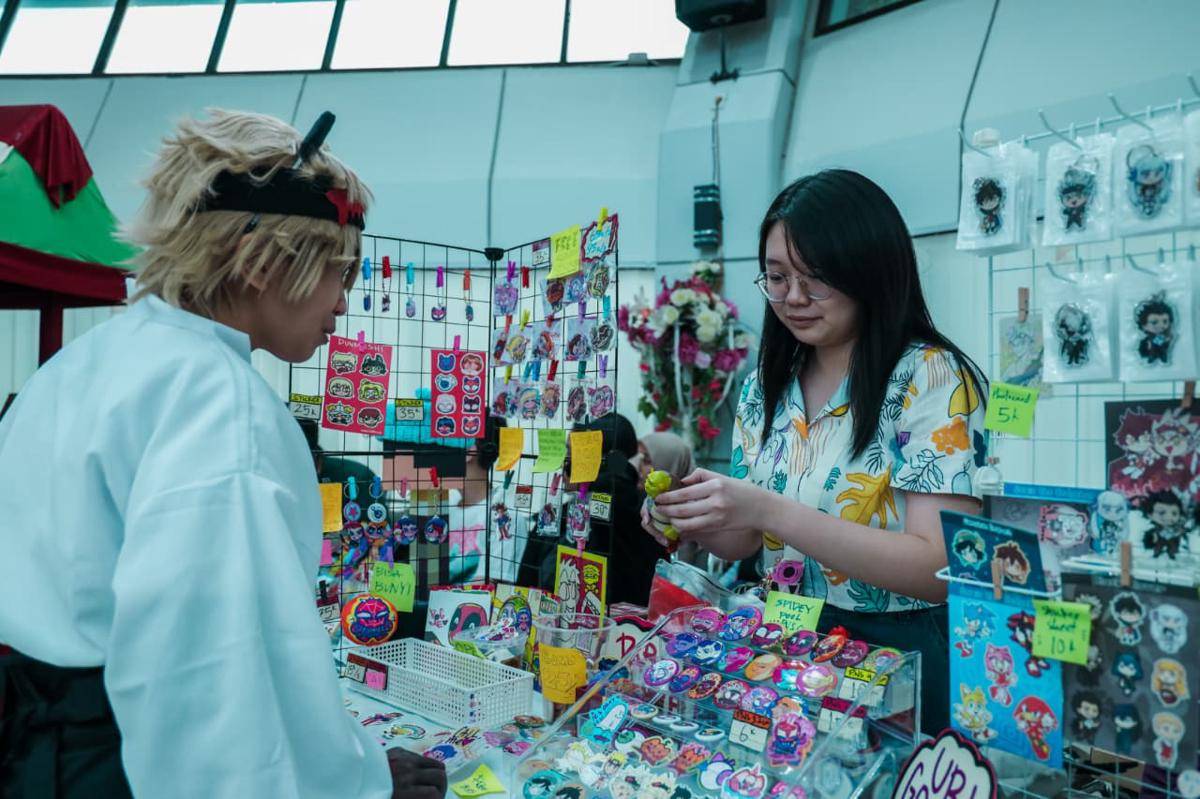 Suasana acara pop culture Japan Circle Hobbies (JCH) 2024 yang berlangsung pada 25 Agustus 2025. (Dok. New Project Celebes)