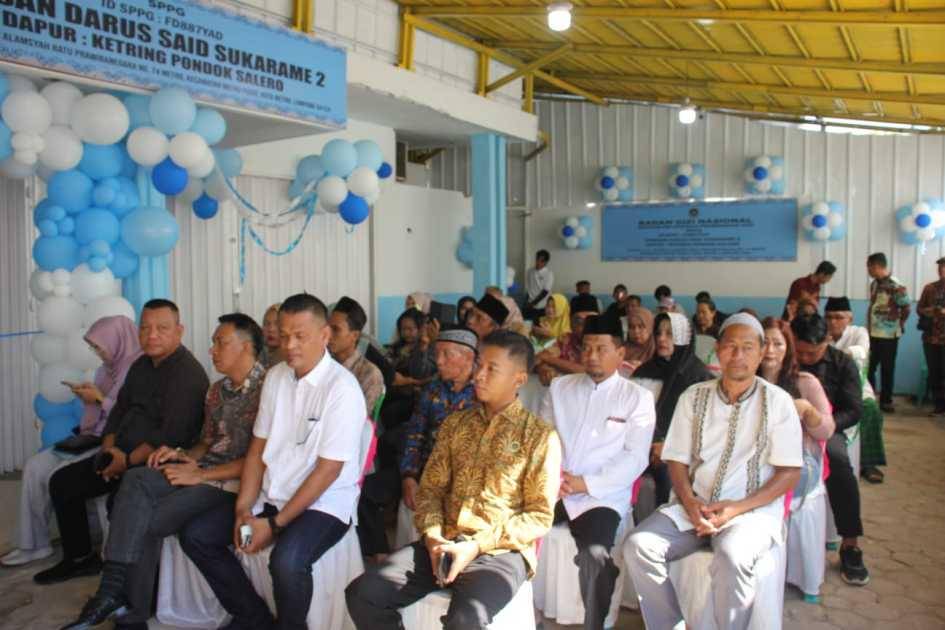 Pemkot Metro Lakukan Launching Grand Opening Satuan Pelayanan Pemenuhan Gizi atau Makan Bergizi Gratis (MBG) (Dok/Humas Pemkot Metro)