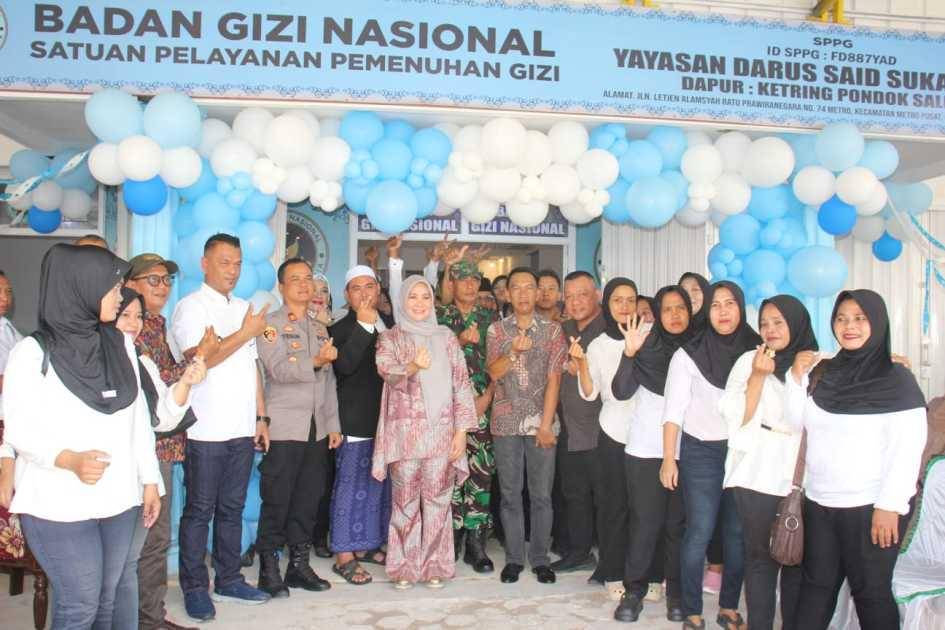 Pemkot Metro Lakukan Launching Grand Opening Satuan Pelayanan Pemenuhan Gizi atau Makan Bergizi Gratis (MBG) (Dok/Humas Pemkot Metro)