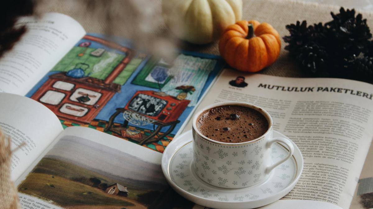 Ilustrasi kafe buku (pexels.com/sena)