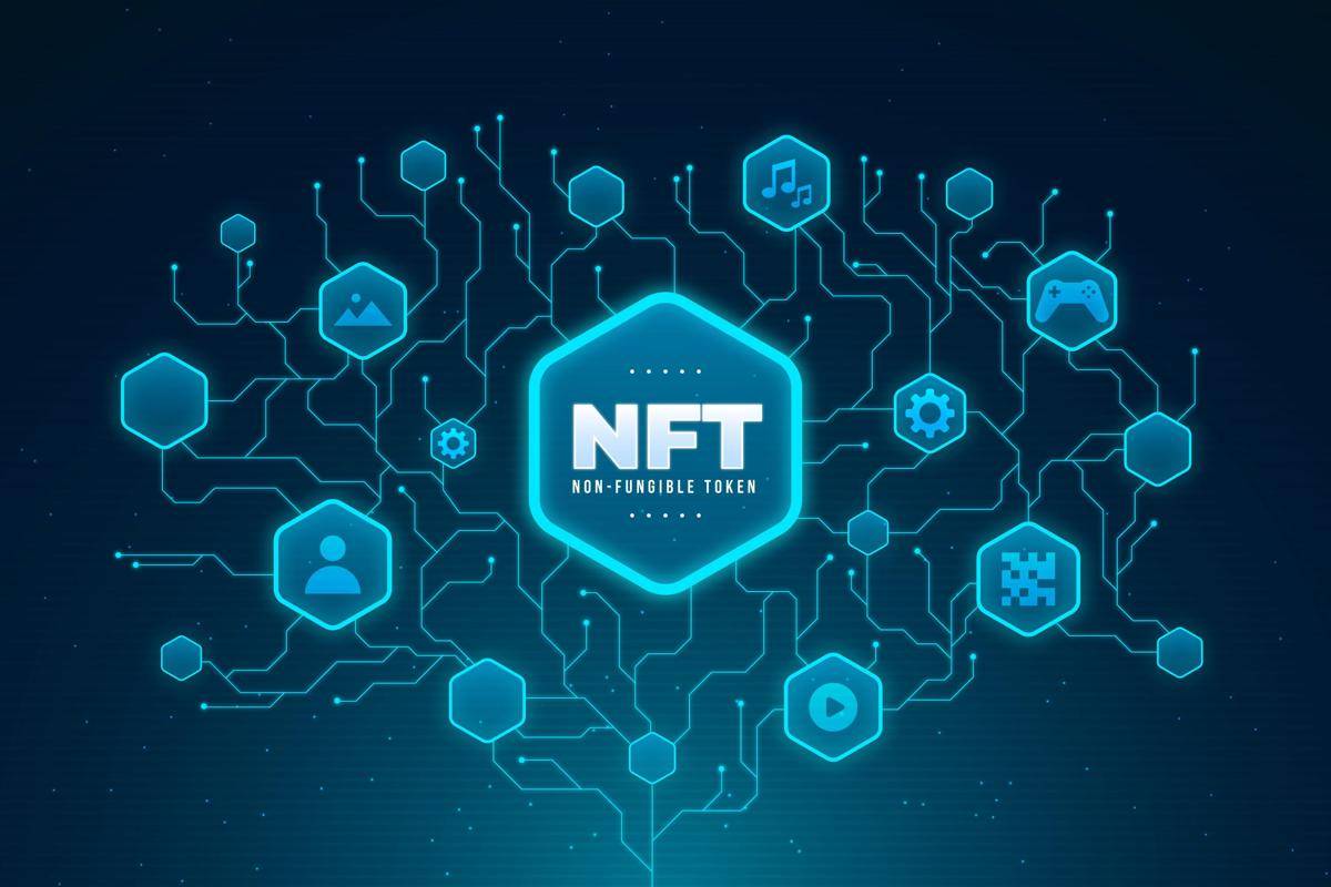 ilustrasi blockchain