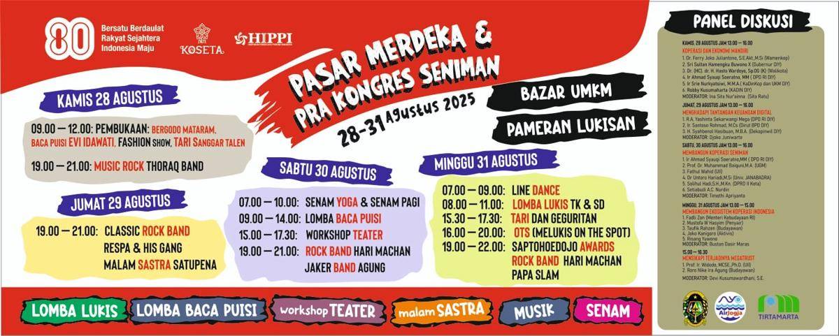 Perpaduan seni, budaya, dan UMKM. (dok. Pemkot Jogja)