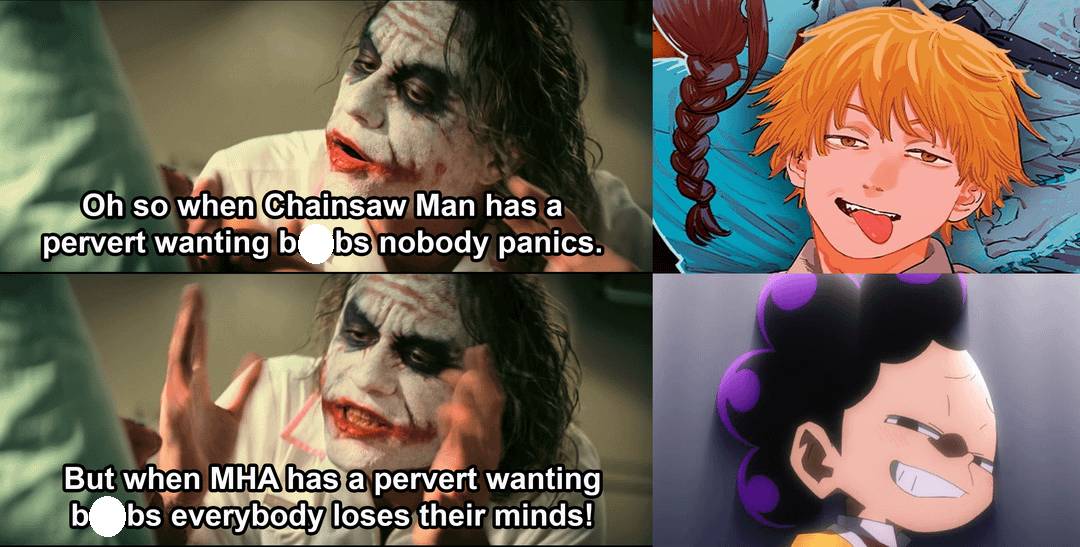 meme anime tentang standar ganda
