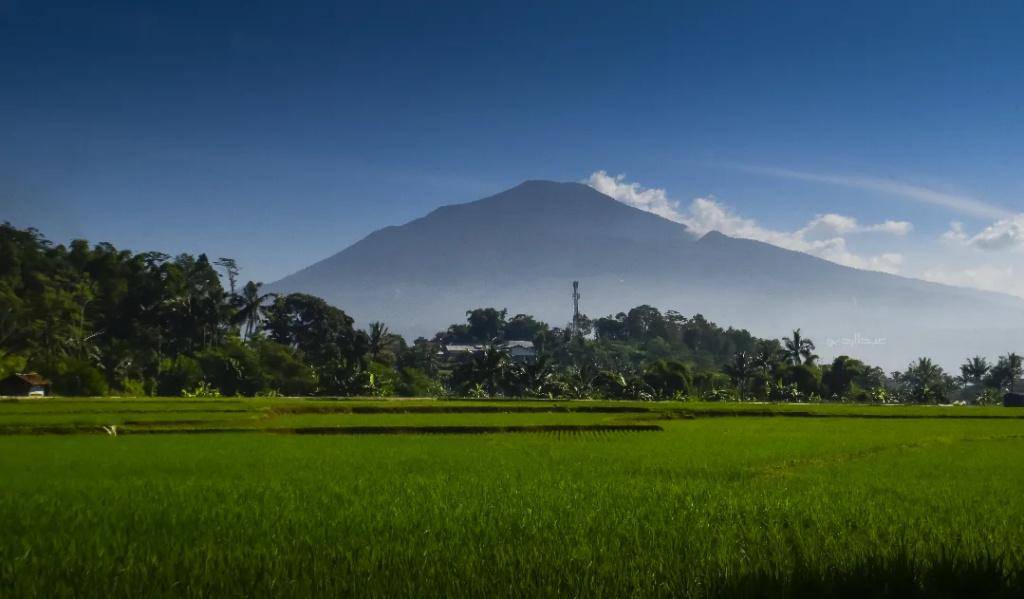 ilustrasi Gunung Ciremai 