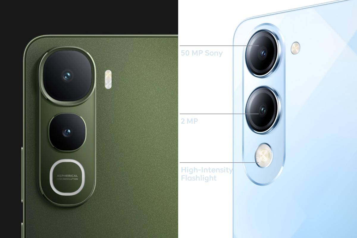 desain kamera belakang iQOO Z10 Lite (iqoo.com/id) | desain kamera belakang iQOO Z10 Lite 5G (iqoo.com/in)