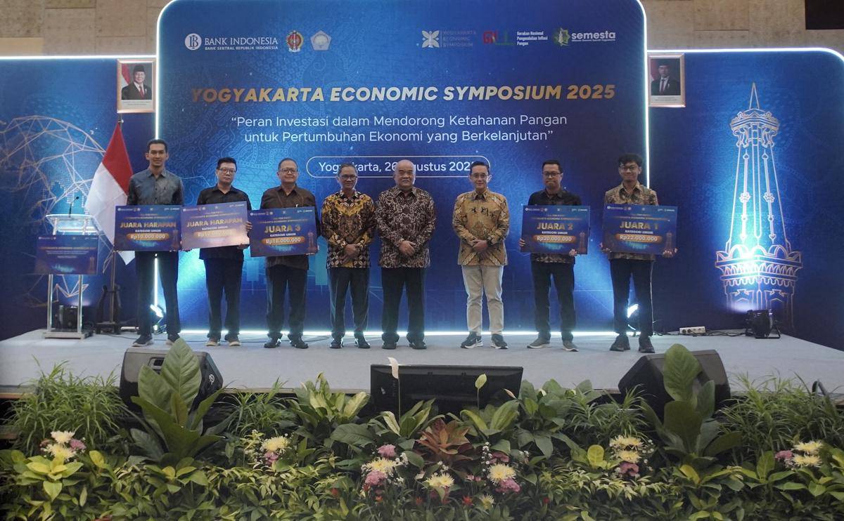  Yogyakarta Economic Symposium (YES) 2025, di The Alana Yogyakarta Hotel & Convention Center, Selasa (26/8/2025)
