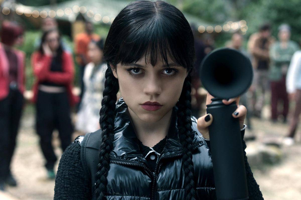 potret Wednesday Addams