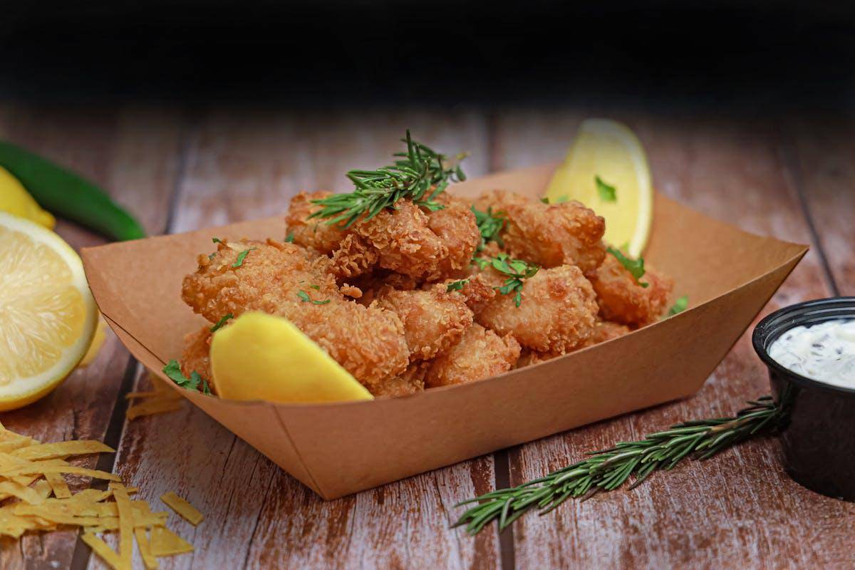 ilustrasi ayam goreng tepung dengan air fryer